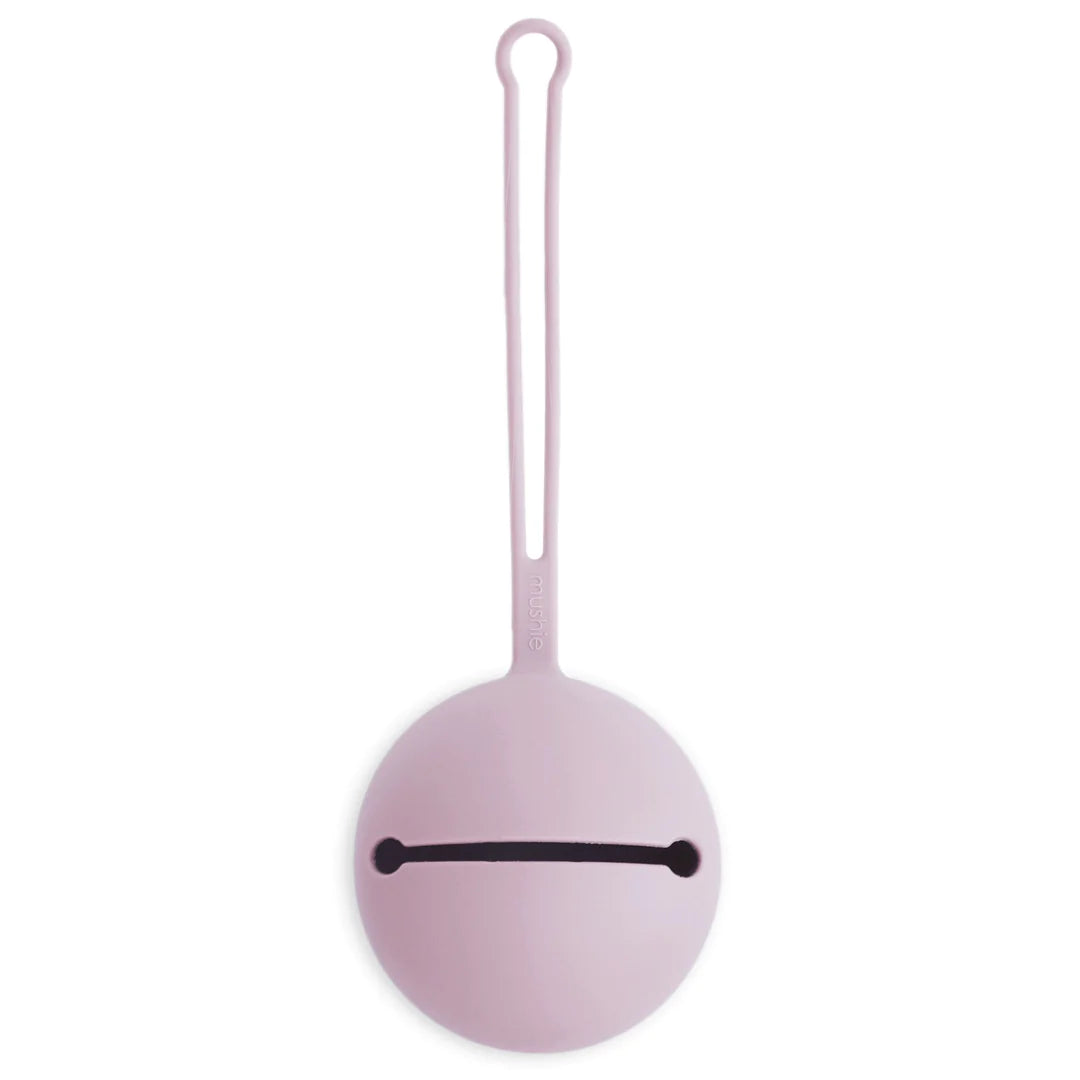 Custodia per ciuccio in silicone-Soft Lilac