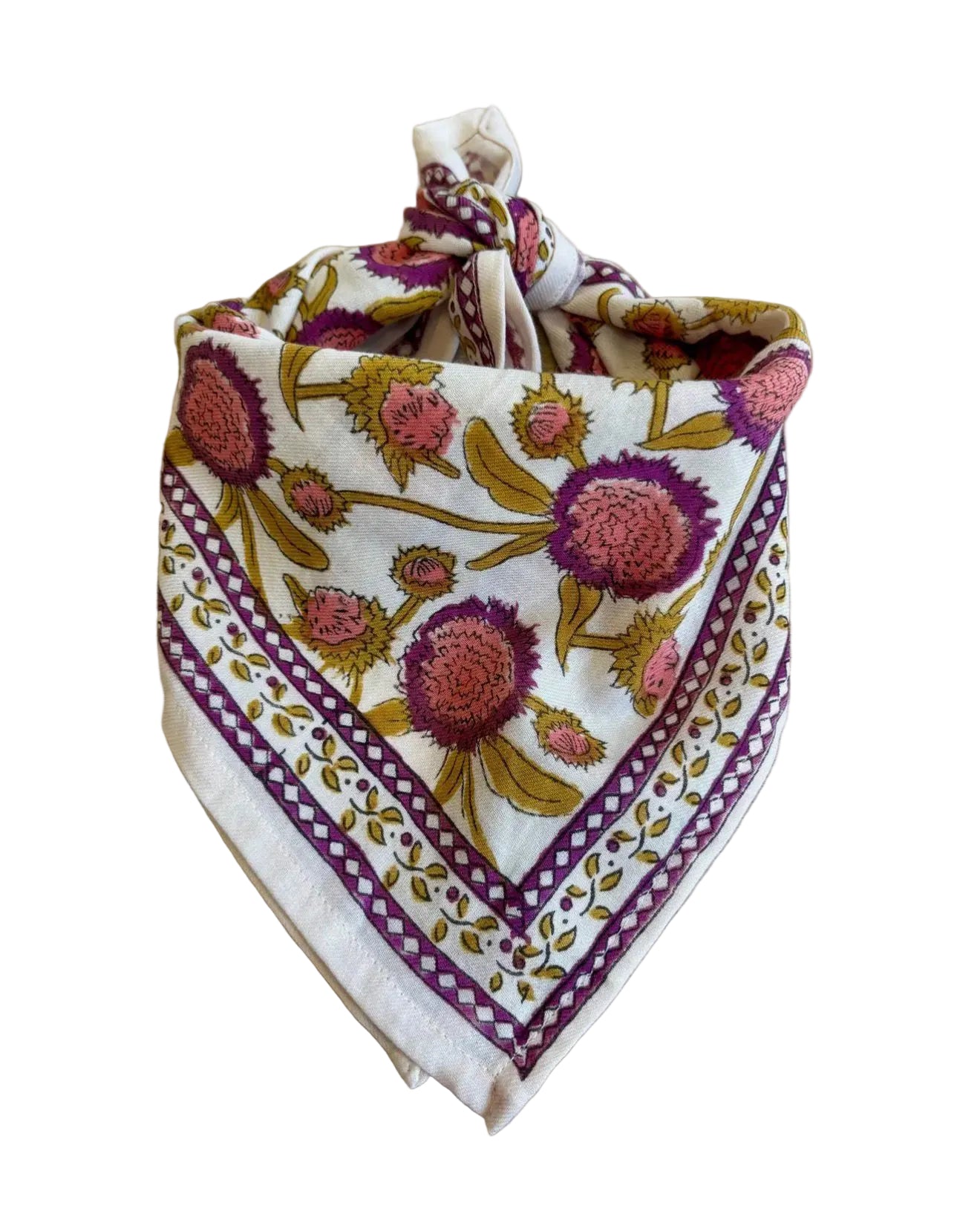 Foulard Pink Pondichery
