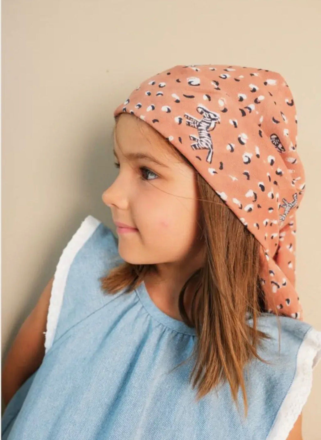Foulard Zebra Beige