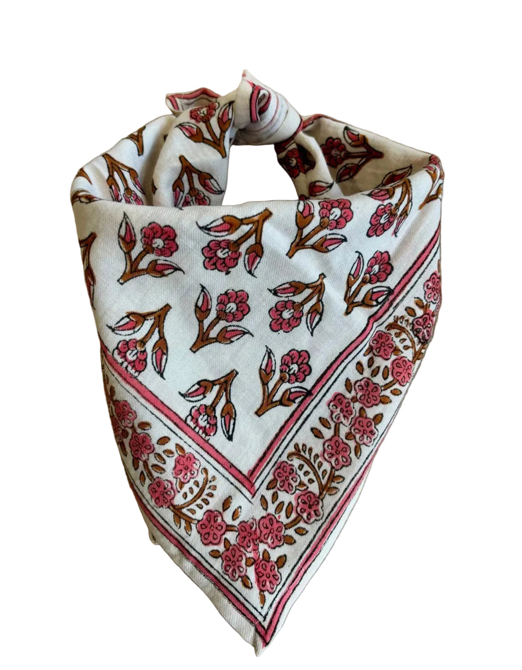 Foulard Lise Rose Caffè