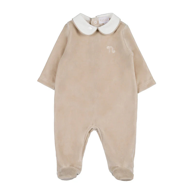 Tutina collo Piquet - Beige
