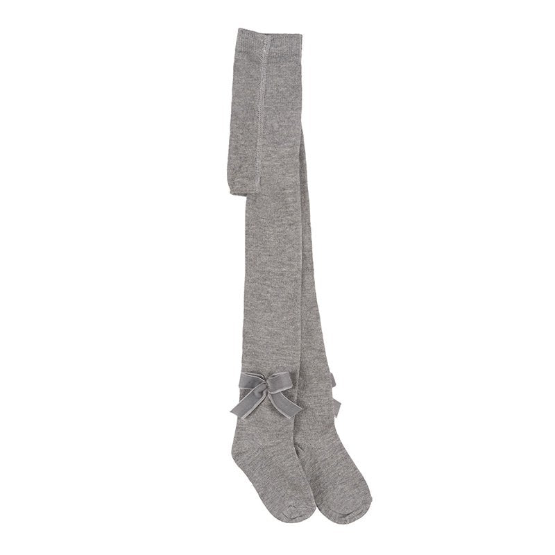 Collant Grigi con Fiocco