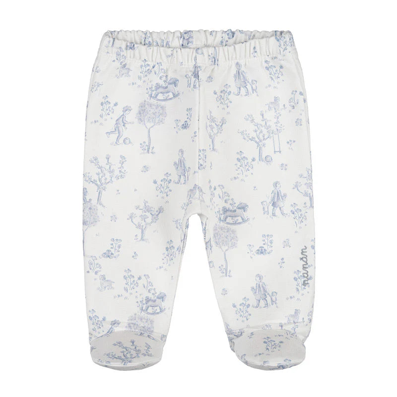 Set in Popeline - Blu