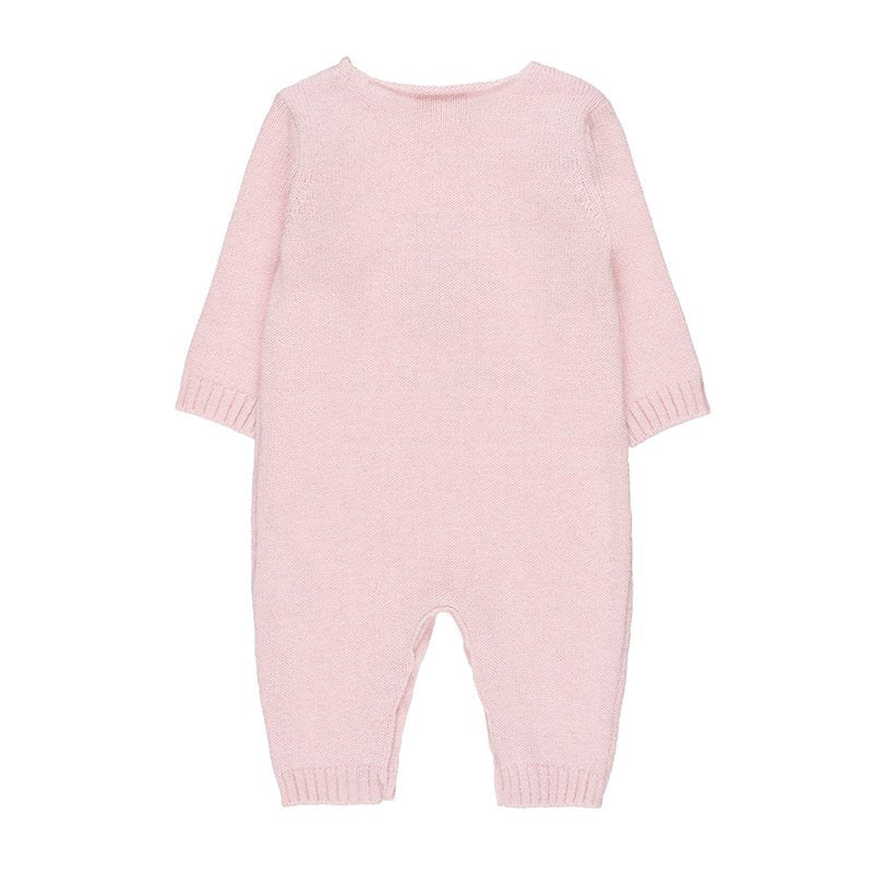 Tutina in Filo Rosa con Orsetto "Daddy Me"