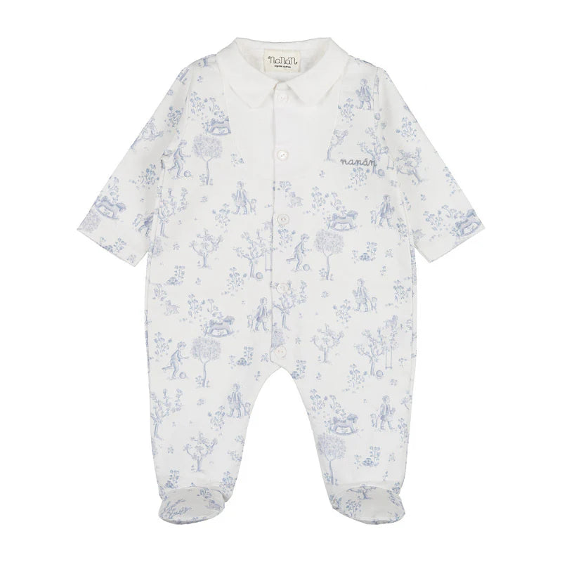 Tutina in Popeline - Blu