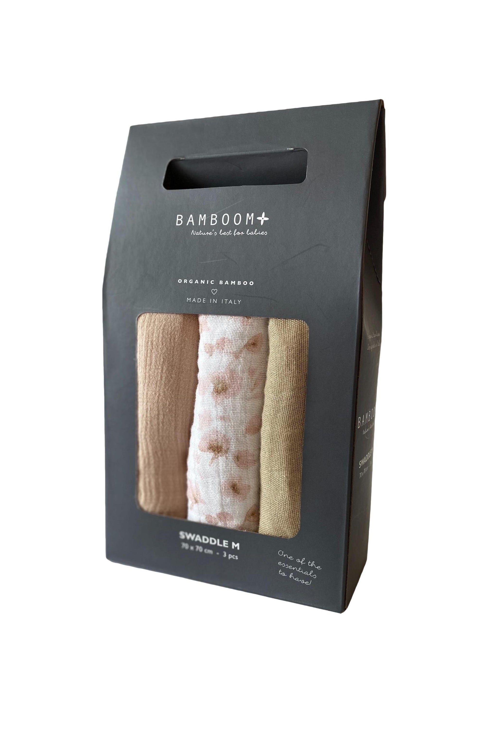 Bamboom Swaddle Muslin Medium multi-uso 70x70cm 3-Pack